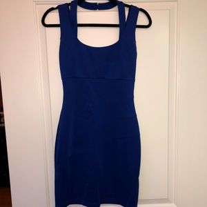 Guess royal blue body con dress - size 2